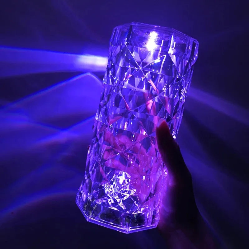 CrystalGlow – 2 Lámparas LED Espejo 16 Colores