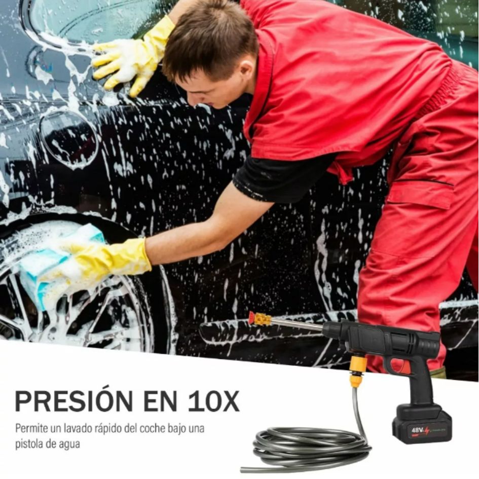 Hidrolavadora con Boquilla de Presión PRO 48V