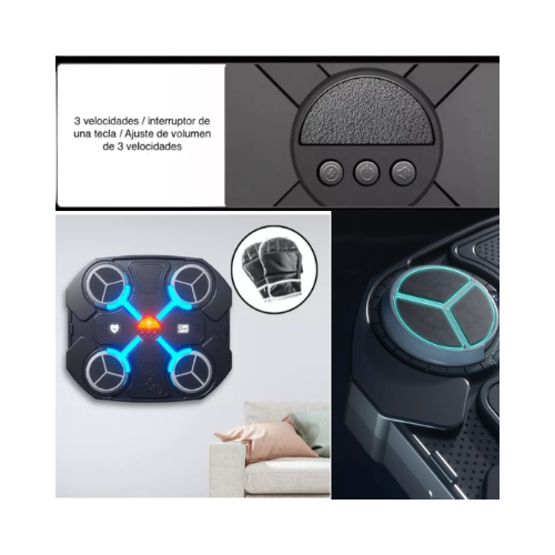 RitmoBox Maquina De Boxeo-MINI Almohadilla-Musical