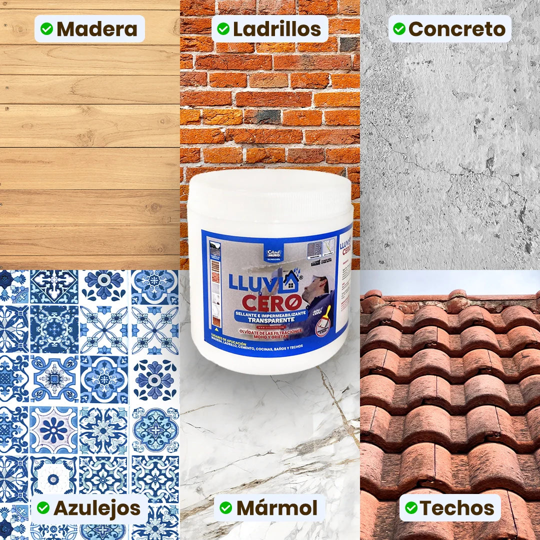 Lluvia Cero 2x1 – Impermeabilizante Potente